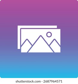 Photo vector icon. Can be used for printing, mobile and web applications.