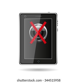 photo video banned camera crossed out with a red cross. icon. vector design