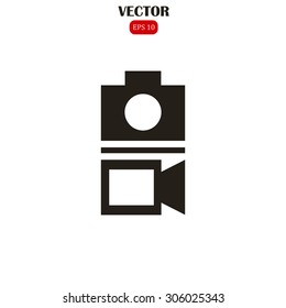 Photo & Video Camera Icon 