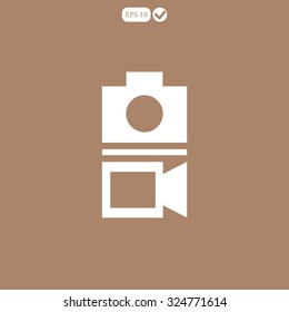 Photo & Video Camera Icon 