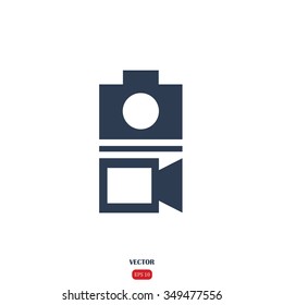 Photo & Video Camera Icon 