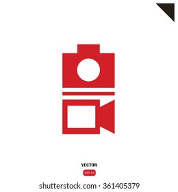 Photo & Video Camera Icon