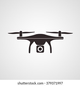 Photo And Video Drone Icon (vector)