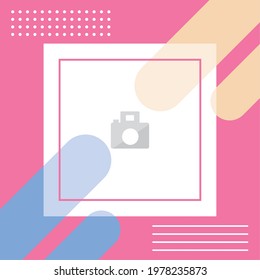 photo or video frame social media