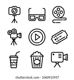 Photo  and Video Icon Set