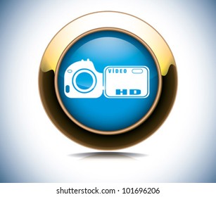 Photo and video icons