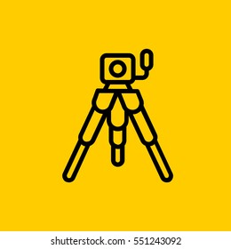 photo-camera icon. isolated sign symbol
