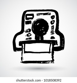 Photocamera vector icon