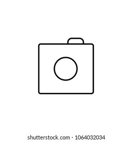 photocamera vector icon