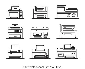 Photocopier Machine Printing Documents Efficiently Today