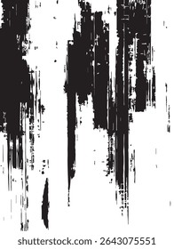 Photocopy Glitch Effect with Misplaced Outlines on White Background for Retro, Distorted, or Digital Designs