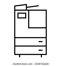 Photocopy Icon Vector Graphic Style