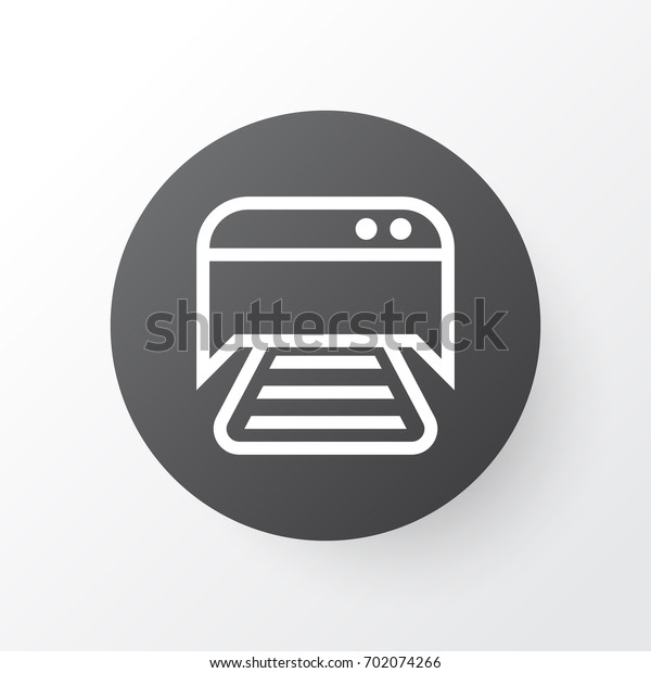 Photocopy Machine Icon Symbol Premium Quality Stock Vector (Royalty ...