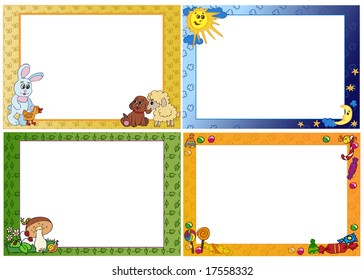 Photo-frames for kids (Set 1)