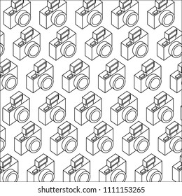 photograhic camera gadget technology pattern