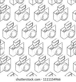 photograhic camera gadget technology pattern