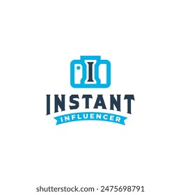 photograph camera logo design vector