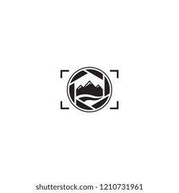 Photograph Hunting logo vector for brand or identity