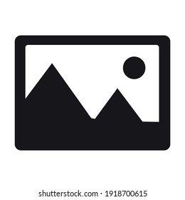 Photograph icon for graphic design projects