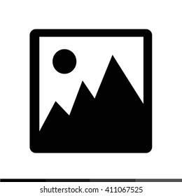 photograph icon Illustration design