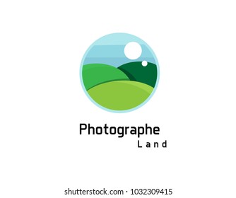 Photograph land logo