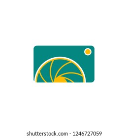 Photograph logo design, vector icons.