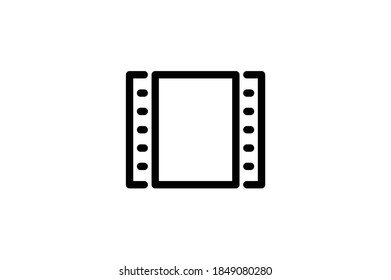 Photograph Outline Icon - Negative Film