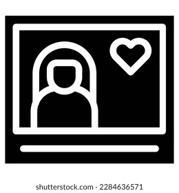 photograph photo frame  icon vector