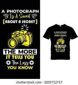 A PHOTOGRAPH IS A SECRET ABOUT A SECRET THE MORE IT TELLS YOU THE LESS YOU KNOW