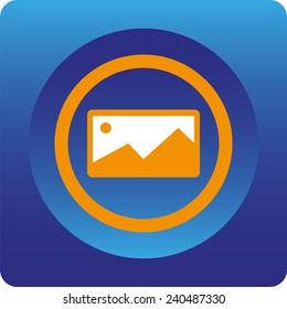photograph - vector icon