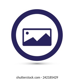 photograph - vector icon