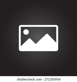 photograph - vector icon