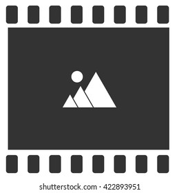 photograph - vector icon