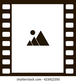 photograph - vector icon