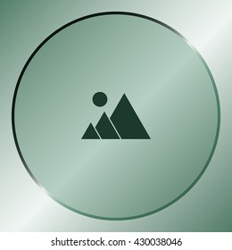 photograph - vector icon