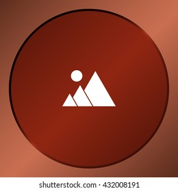 photograph - vector icon