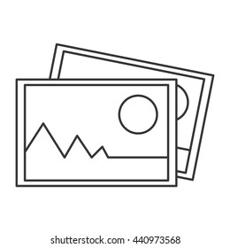 photograph vector icon
