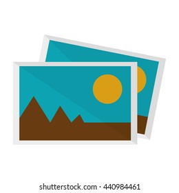 photograph vector icon