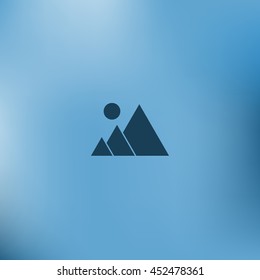 photograph - vector icon