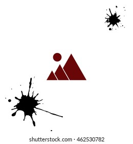 photograph - vector icon