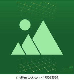 photograph - vector icon