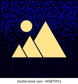photograph - vector icon