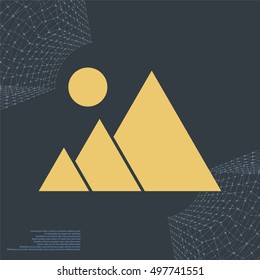 photograph - vector icon