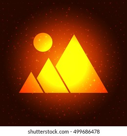 photograph - vector icon