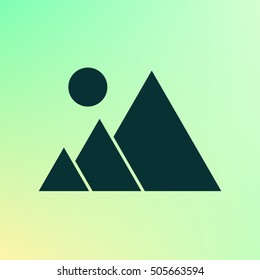 photograph - vector icon