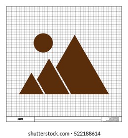 photograph - vector icon