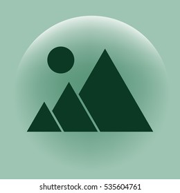 photograph - vector icon