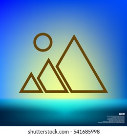 photograph - vector icon