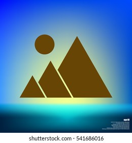 photograph - vector icon