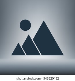 photograph - vector icon